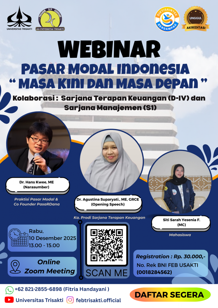 ✨ WEBINAR_PASAR MODAL INDONESIA : MASA KINI DAN MASA DEPAN ✨